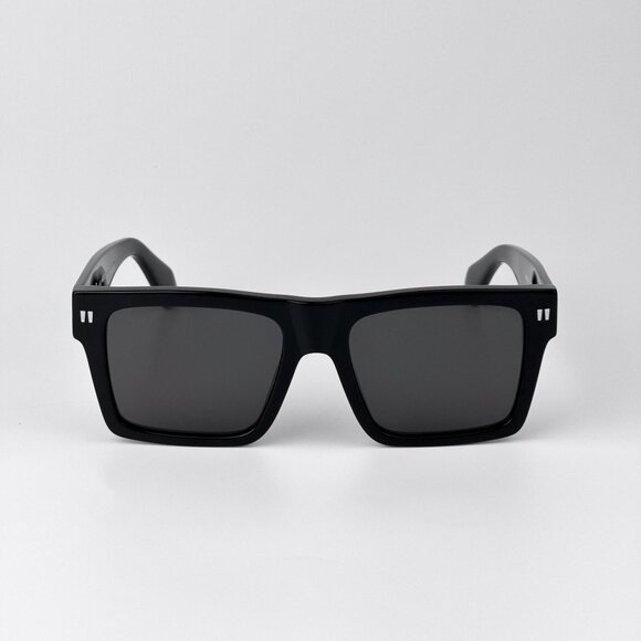 Off-White LAWTON Sunglasses – Black Square Frame...